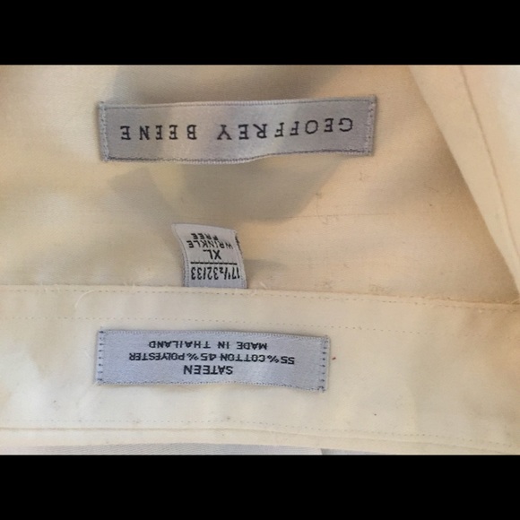 A lot of men’s dress shirt yellow - Picture 2 of 3